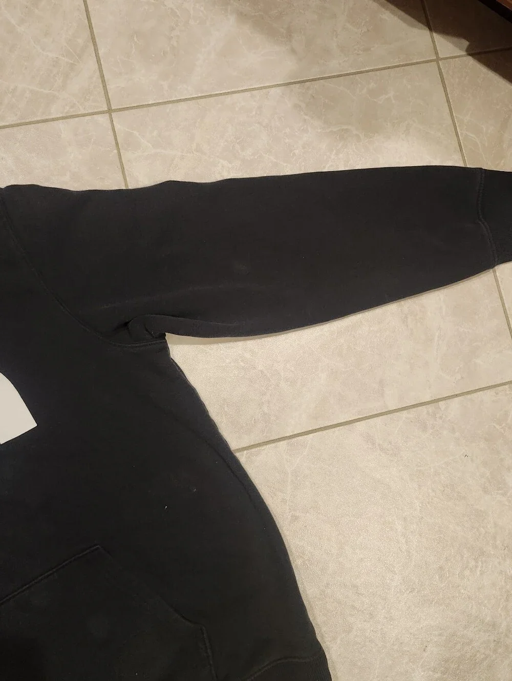 THE NORTH FACE Men’s Fleece Hoodie Pullover Sweatshirt Large Black long sleeve